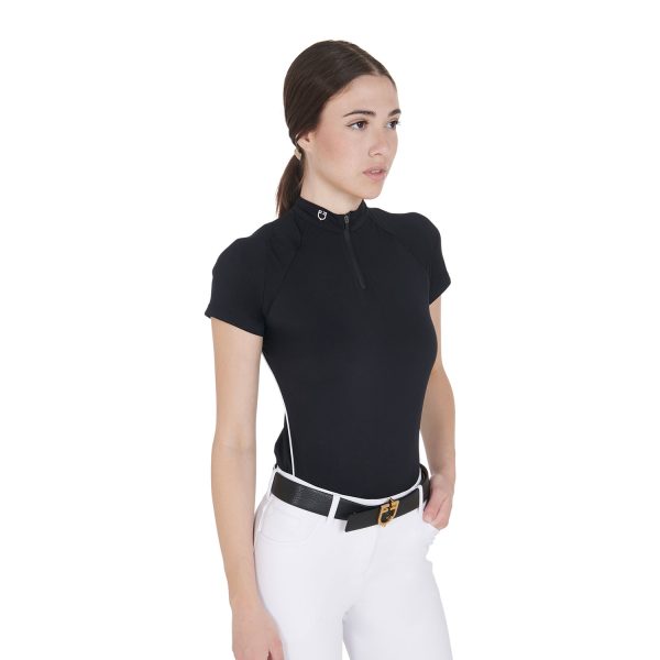 WOMAN TECHNICAL TRAINING POLO SS ZIP - immagine 19