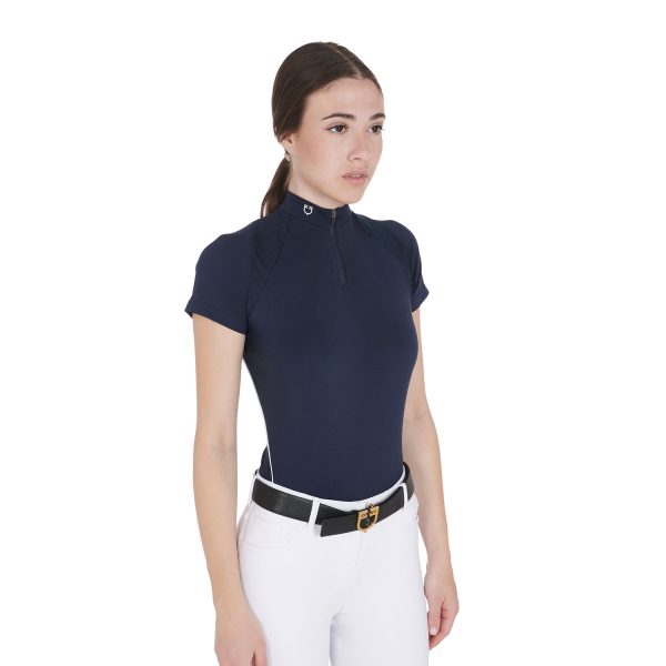 WOMAN TECHNICAL TRAINING POLO SS ZIP - immagine 36