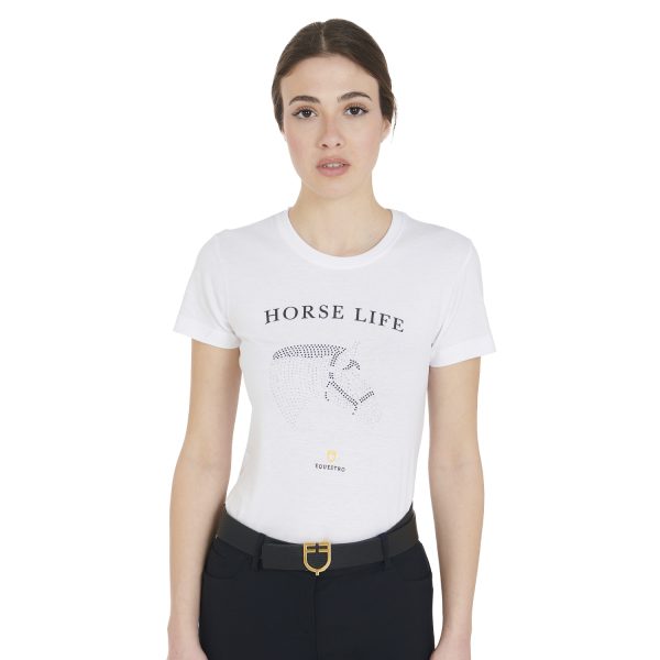 DIAMONDS HORSE LIFE WOMAN T-SHIRT - immagine 2