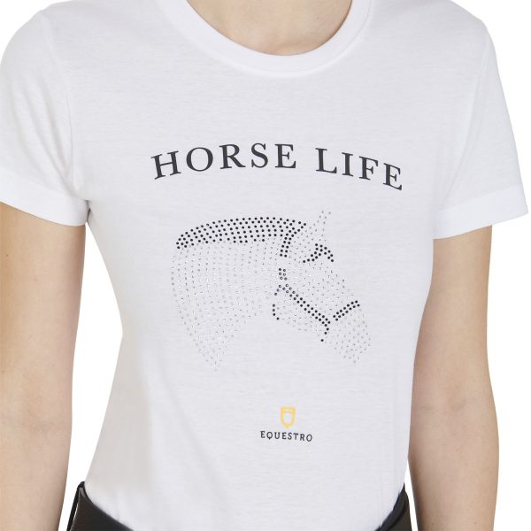 DIAMONDS HORSE LIFE WOMAN T-SHIRT - immagine 3