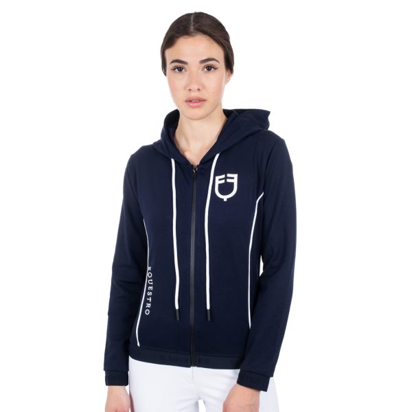 WOMAN INTERLOCK HOODIE FULL ZIP - immagine 2