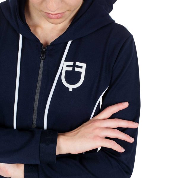 WOMAN INTERLOCK HOODIE FULL ZIP - immagine 4