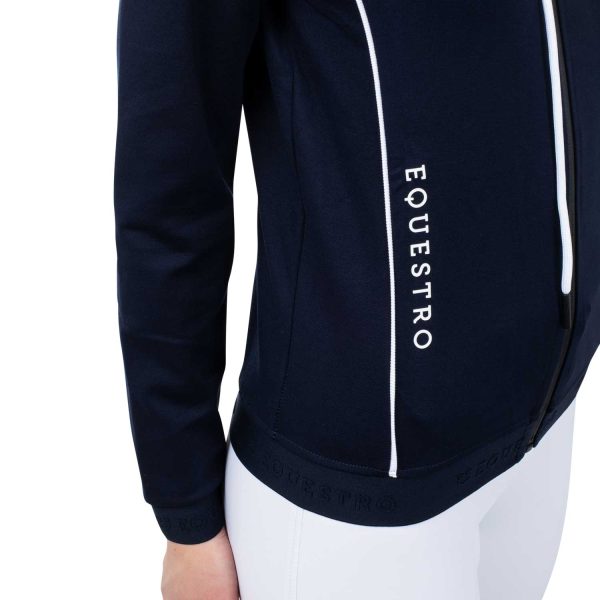 WOMAN INTERLOCK HOODIE FULL ZIP - immagine 5