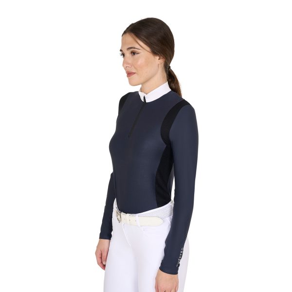 WOMAN  JERSEY COMPETITION LS ZIP SHIRT - immagine 9