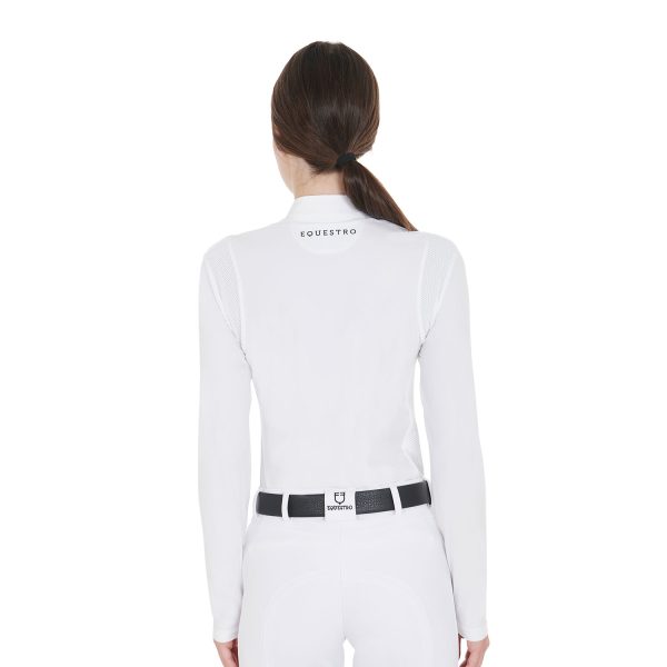 WOMAN  JERSEY COMPETITION LS ZIP SHIRT - immagine 23