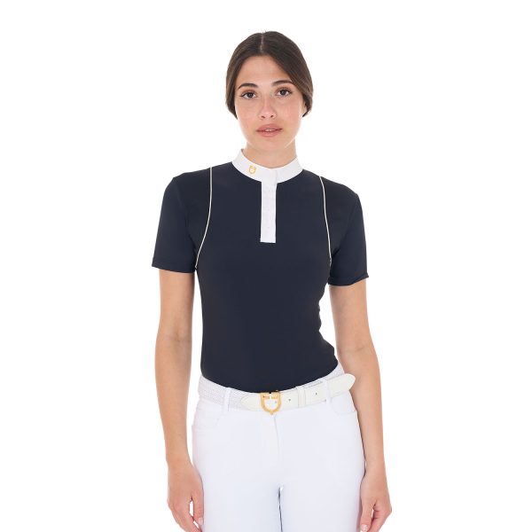 WOMEN'S COMPETITION POLO SHIRT SS BUTTONS - immagine 2