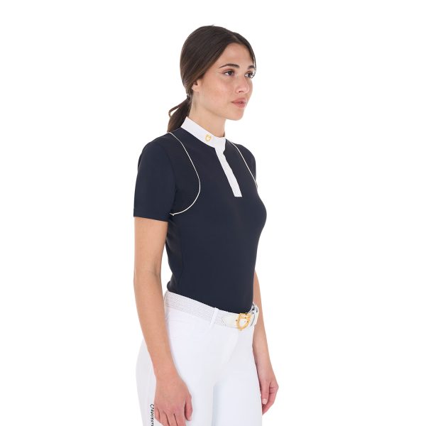 WOMEN'S COMPETITION POLO SHIRT SS BUTTONS - immagine 6