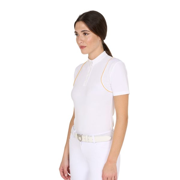 WOMEN'S COMPETITION POLO SHIRT SS BUTTONS - immagine 33