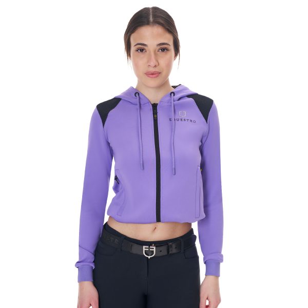 WOMEN'S SCUBA CROPPED HOODIE