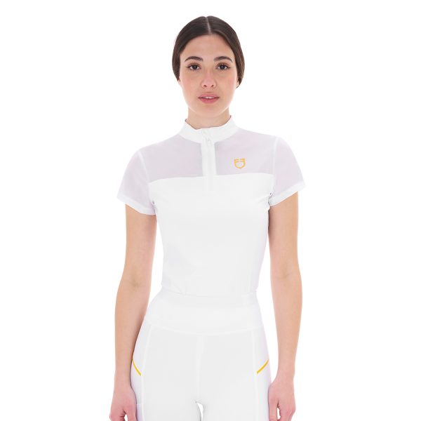 WOMEN'S MICRO MESH TRAINING POLO SHIRT