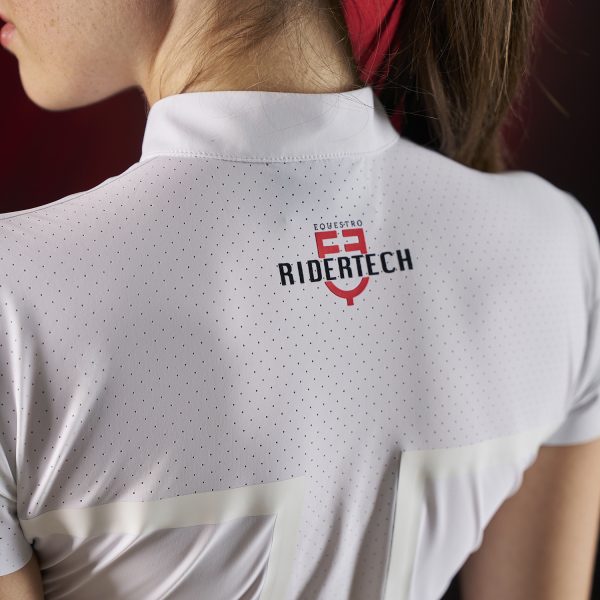 WOMEN'S COMPETITION RIDERTECH POLO SHIRT SS WITH ZIP - immagine 7