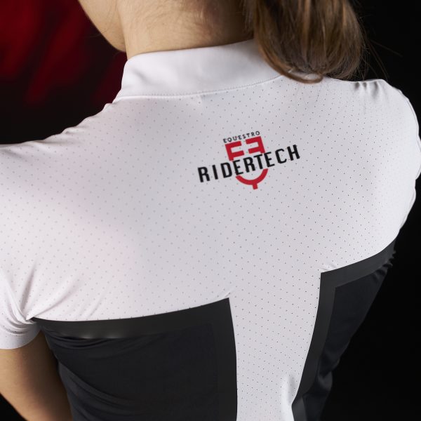 WOMEN'S COMPETITION RIDERTECH POLO SHIRT SS WITH ZIP - immagine 15