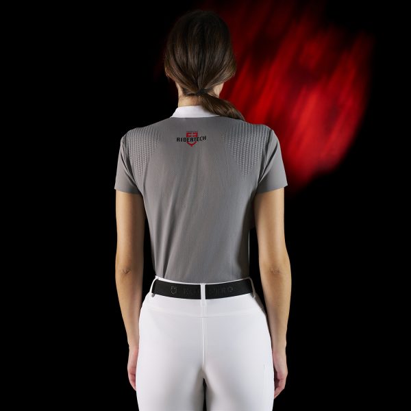 WOMEN'S COMPETITION RIDERTECH SHIRT SS WITH BUTTONS - immagine 11