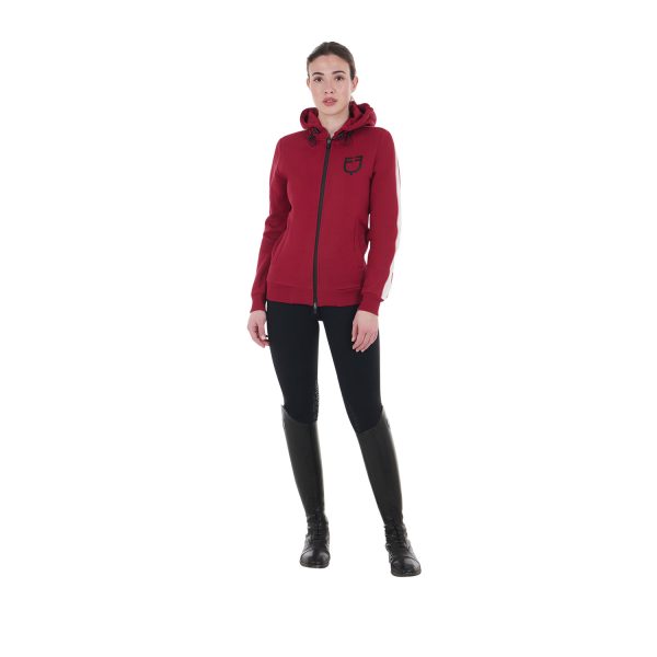 WOMEN'S COTTON FLEECE HOODIE ZIP - immagine 22