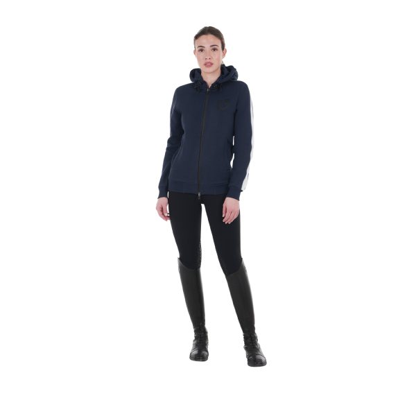 WOMEN'S COTTON FLEECE HOODIE ZIP - immagine 7