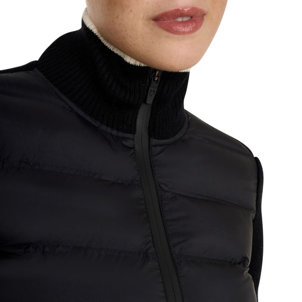 WOMEN'S FULL ZIP HYBRID NYLON+ KNIT JACKET - immagine 10