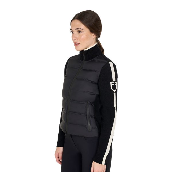 WOMEN'S FULL ZIP HYBRID NYLON+ KNIT JACKET - immagine 13