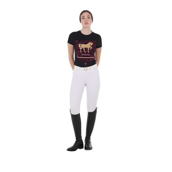 WOMEN'S LOVELY HORSE COTTON T-SHIRT - immagine 5