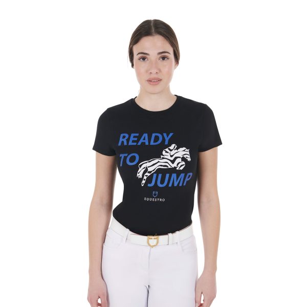 WOMEN'S READY TO JUMP COTTON T-SHIRT - immagine 2