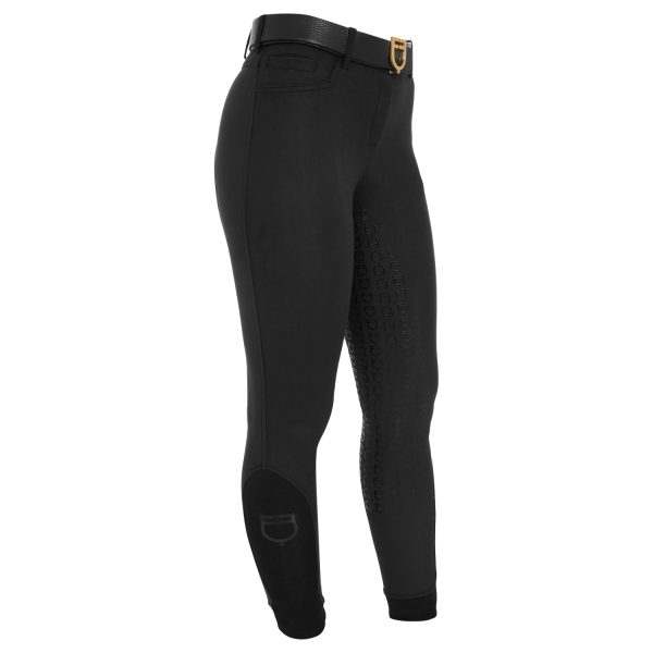 WOMEN'S BREECHES HIGH WAIST FULL GRIP WITH FLEECE LINING - immagine 9