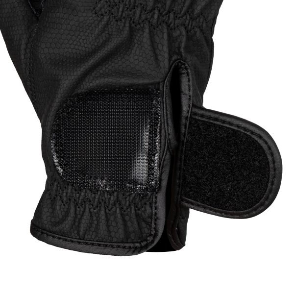 WOMEN'S SPECIAL SOFT EMBOSSED SYNTHETIC GRIP GLOVES WITH STRASS - immagine 5