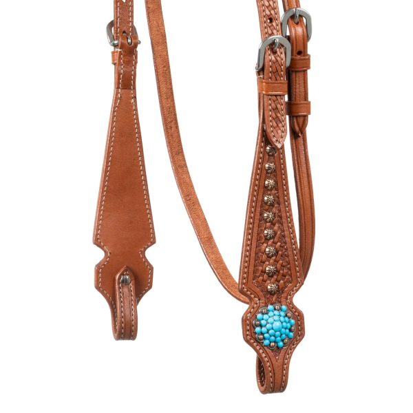 BRIDLE WITH BLUE STONES - immagine 5