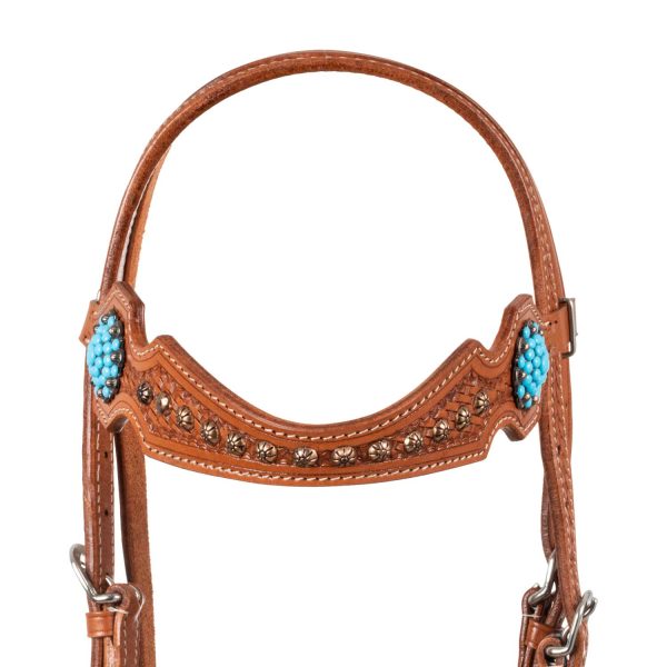 BRIDLE WITH BLUE STONES - immagine 6