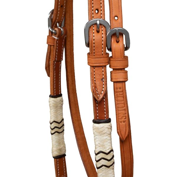 BOSAL BRIDLE WITH HORSEHAIR MECATE REINS - immagine 3