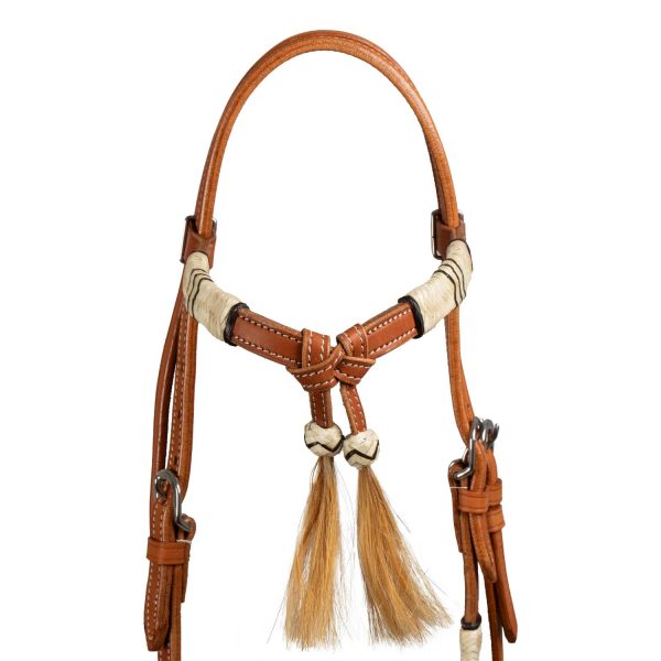 BOSAL BRIDLE WITH HORSEHAIR MECATE REINS - immagine 6