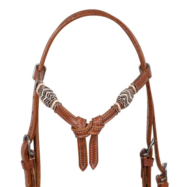 RAWHIDE CORE BOSAL SET WITH COTTON MECATE REINS - immagine 6