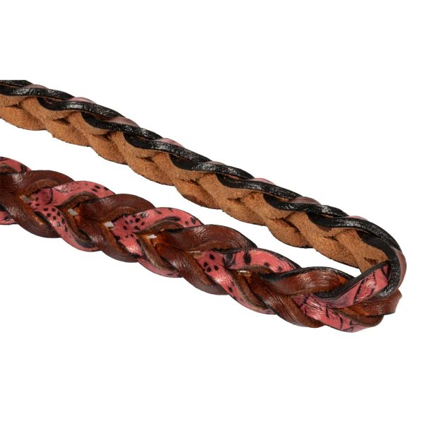 BRAIDED LEATHER DECORATIONS REINS - immagine 5