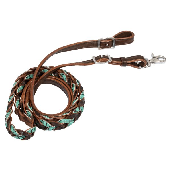 BRAIDED LEATHER DECORATIONS REINS - immagine 6