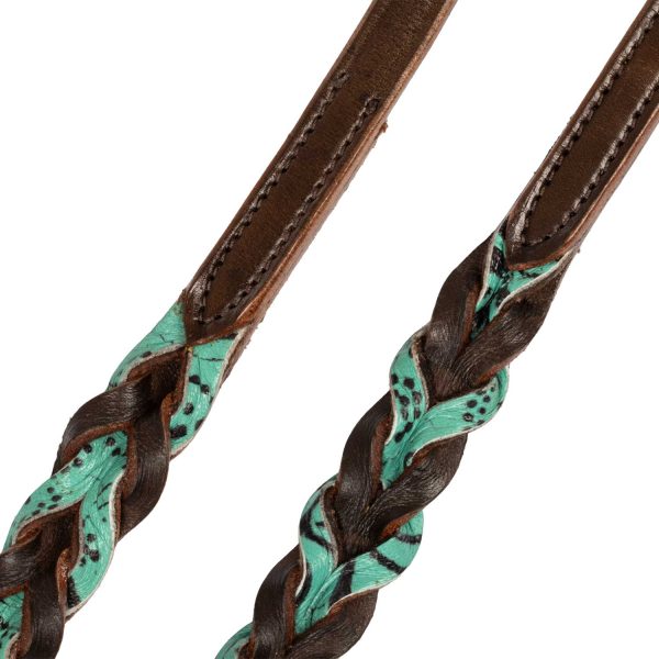 BRAIDED LEATHER DECORATIONS REINS - immagine 8