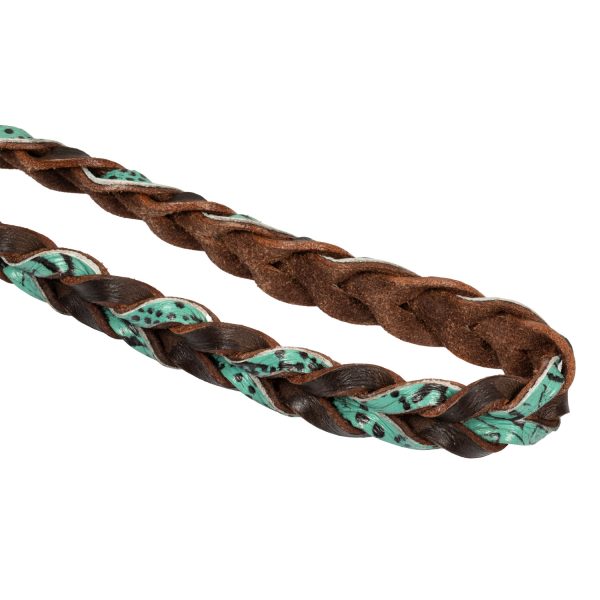 BRAIDED LEATHER DECORATIONS REINS - immagine 9