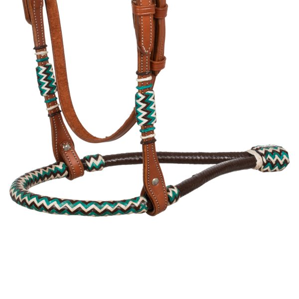 BOSAL BRIDLE WITH COTTON MECATE REINS - immagine 5