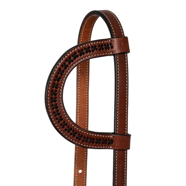 X-STITCH ONE EAR WESTERN BRIDLE - immagine 3