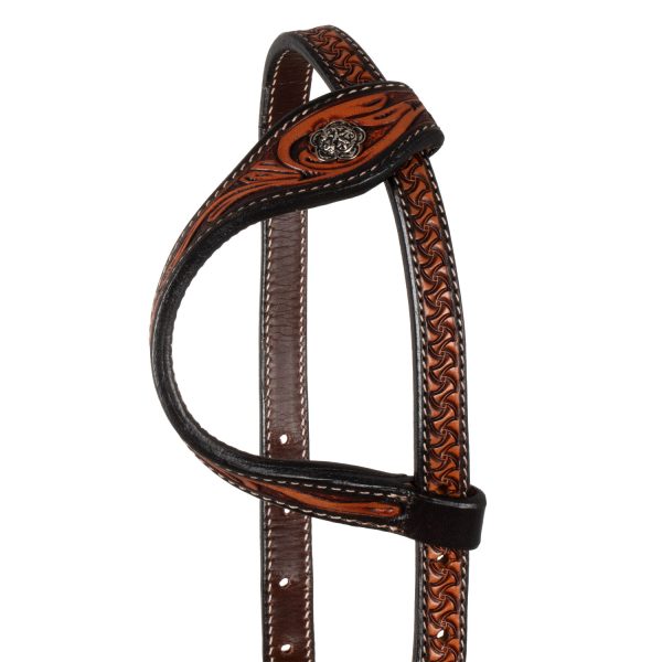 FLORAL ONE EAR WESTERN BRIDLE - immagine 3