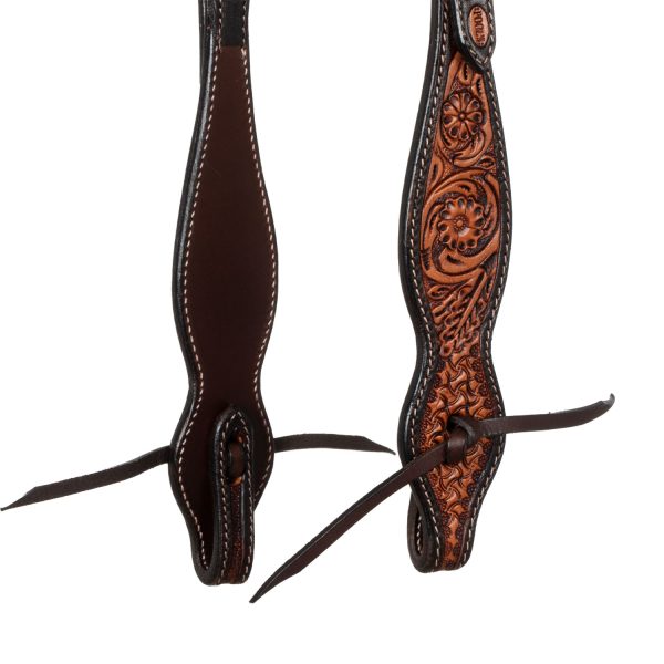 FLORAL ONE EAR WESTERN BRIDLE - immagine 5