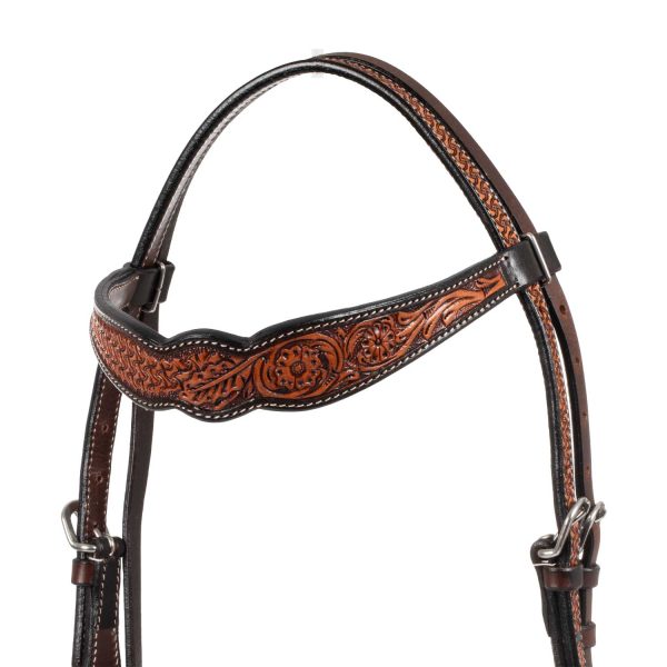 FLORAL BROW WESTERN BRIDLE - immagine 6