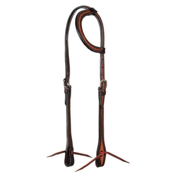 SNAKE ONE EAR WESTERN BRIDLE