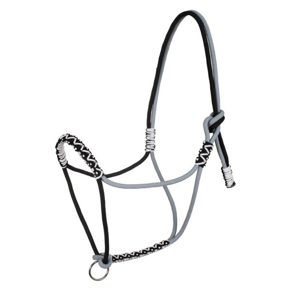 BRAIDED HALTER WITH DECORATIONS - immagine 2