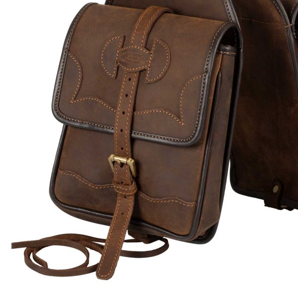 LEATHER POMMEL SADDLE BAG - immagine 4