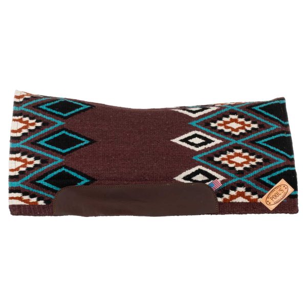 TEXAS WESTERN SADDLE PAD WOOL 33X35 - immagine 3