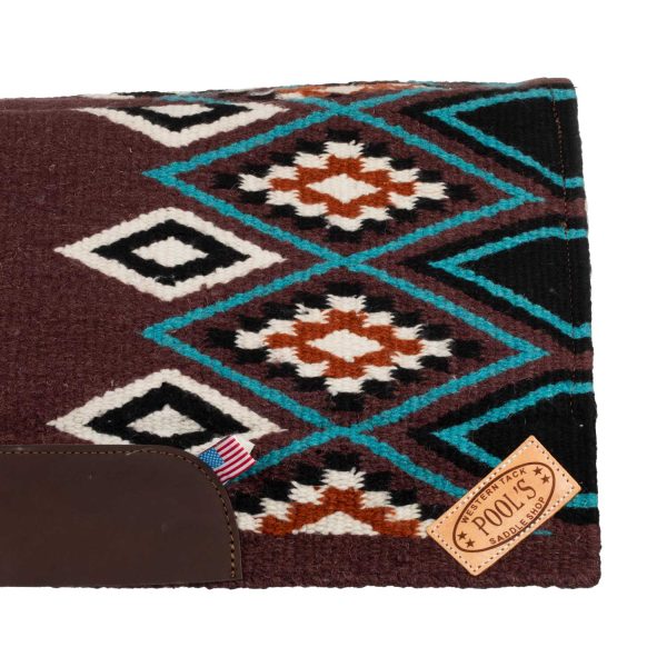 TEXAS WESTERN SADDLE PAD WOOL 33X35 - immagine 6