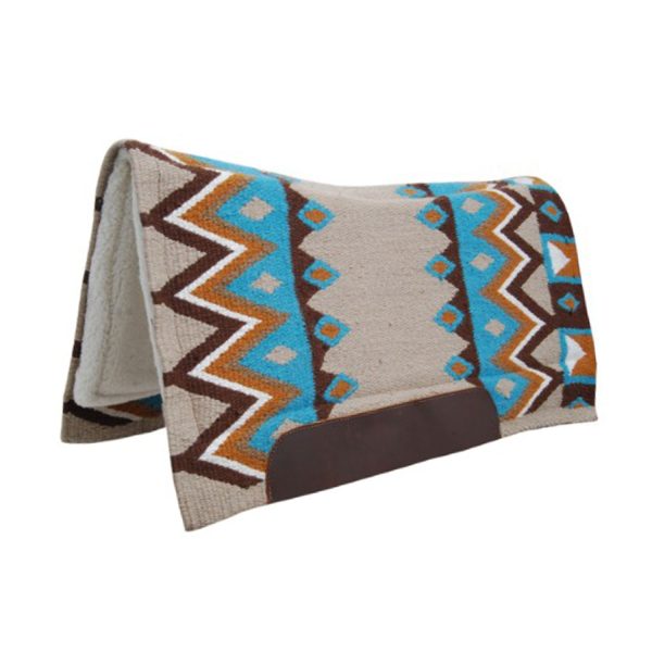 TEXAS WESTERN SADDLE PAD WOOL 33X35 - immagine 17