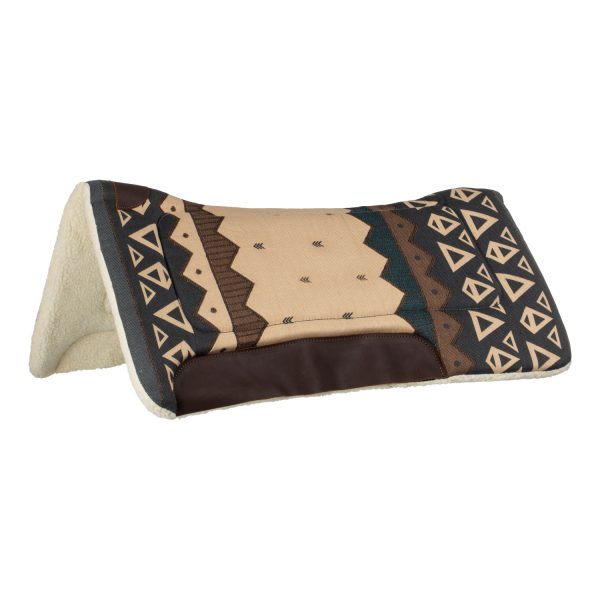 COLORADO WESTERN SADDLE PAD ECO WOOL PADDING