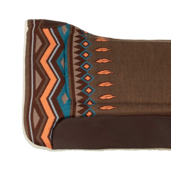 WYOMING WESTERN SADDLE PAD ECO WOOL PADDING - immagine 15