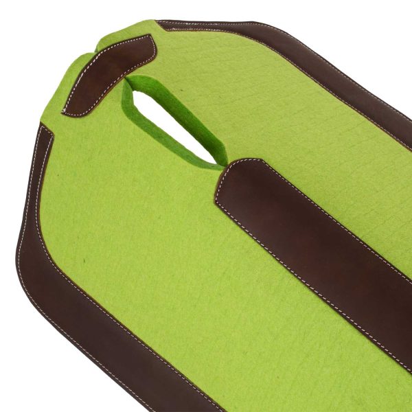 WESTERN FELT SADDLE PAD WITH LEATHER REINFORCEMENT - immagine 9