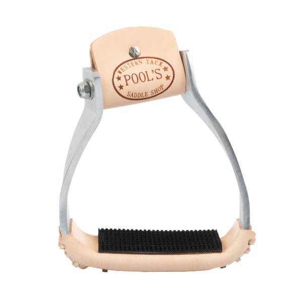 BARREL WESTERN STIRRUPS W/COVERED BENCH - immagine 2