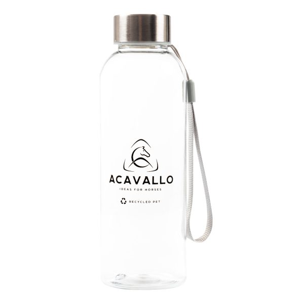 CLEAR RPET RECYCLED PLASTIC WATER BOTTLE - immagine 2